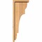 Ekena Millwork New Brighton Smooth Corbel w/Backplate, Western Red Cedar, 5 1/2"W x 10"D x 26"H COR06X10X26NEB01SWR - alternate 3